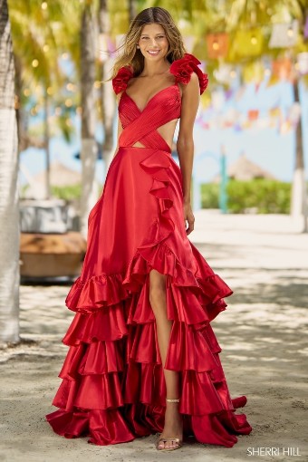 Sherri Hill 56057 #0 default Red thumbnail