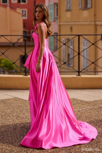 Sherri Hill 57056 #4 Bright Fuchsia thumbnail