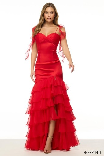 Sherri Hill 57112 #0 default Red thumbnail
