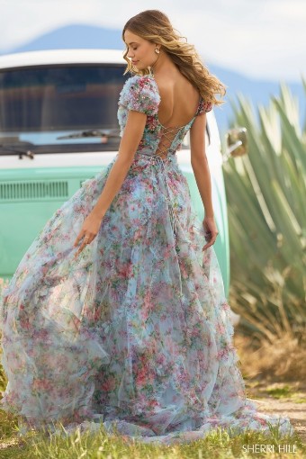 Sherri Hill 55560 #1 Blush Print thumbnail