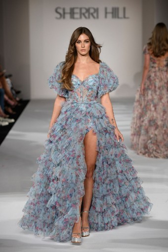 Sherri Hill 55618 #2 default Light Blue Print thumbnail