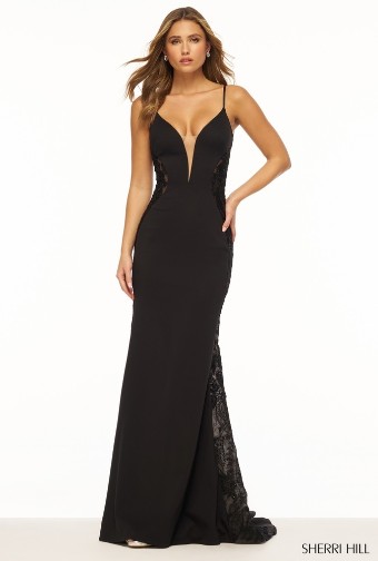 Sherri Hill 56352 #0 default Black thumbnail