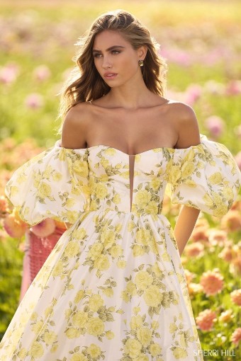 Sherri Hill 56379 #2 Yellow thumbnail