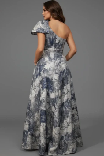 Jovani 25663 #1 Blue Print thumbnail