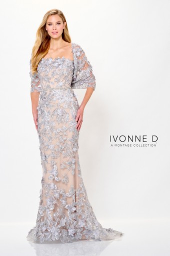 Ivonne D ID6205 #3 default English Rose Navy Silver/Nude thumbnail