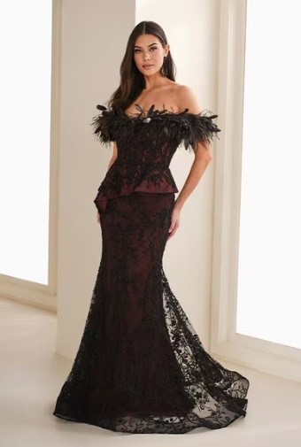 Ivonne D ID6208 #2 Black/Wine thumbnail