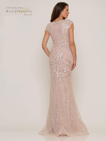 Colors Dress RD2753 #1 Taupe Sky Blue thumbnail