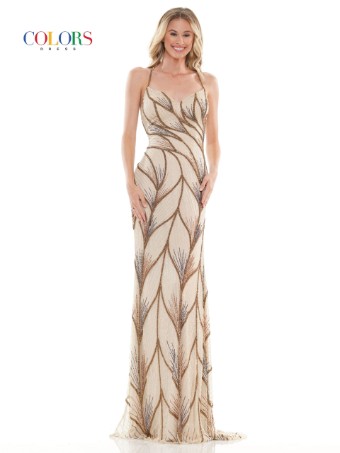 Colors Dress K118 #0 default Champagne thumbnail