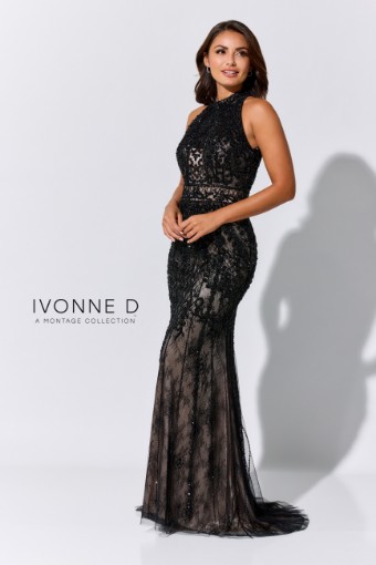 Ivonne D 218D27 #3 Black/Nude thumbnail