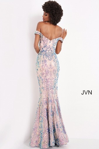 Jovani JVN04515 #1 default Lilac Nude Ivory thumbnail
