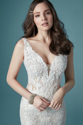 Maggie Sottero Delilah #2 Ivory/Champagne thumbnail