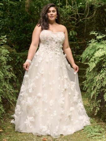Maggie Sottero Laila+ Laila Cap Sleeves Included #0 default All Ivory thumbnail