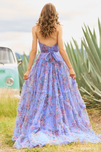 Sherri Hill 55620 #1 Periwinkle thumbnail