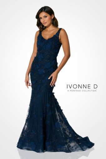 Ivonne D ID306 #3 English Rose Navy thumbnail