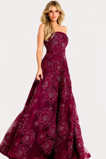Jovani 46033 #2 default Burgundy thumbnail