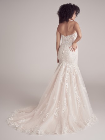 Maggie Sottero Lennon #7 All Ivory (gown with Ivory Illusion) thumbnail