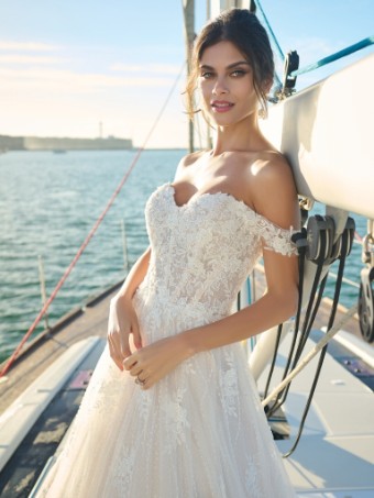 Sottero and Midgley Mason #7 Ivory Over Blush thumbnail