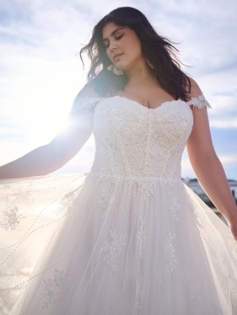 Sottero and Midgley Mason #8 Ivory Over Blush thumbnail