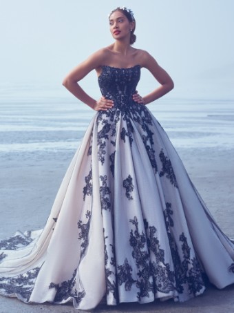 Sottero and Midgley Norvinia-B #3 black over champagne thumbnail