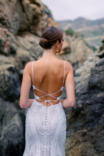 Wilderly Bride F330- Brooklyn #2 Ivory Champagne thumbnail