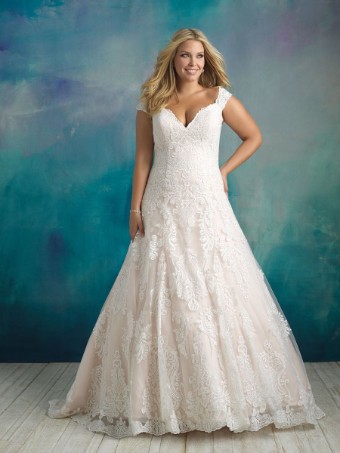 Allure Bridals W416 #0 default Ivory thumbnail