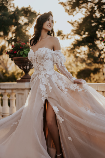 Allure Bridals R3650 #3 Nude/Champagne/Ivory thumbnail