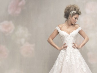 Allure Bridals C461 #4 Champagne thumbnail