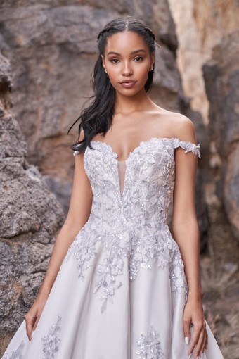 Allure Bridals C580 #3 Pearl/Champagne thumbnail