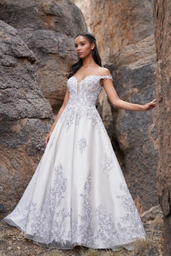 Allure Bridals C580 #2 Pearl/Champagne thumbnail