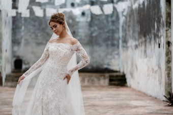 Allure Bridals C658 #2 Desert/Champagne thumbnail