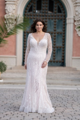 Allure Bridals W549 #0 default Rose/Champagne/Ivory/Nude thumbnail
