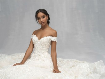 Allure Bridals C520 #4 default Ivory/Champagne thumbnail