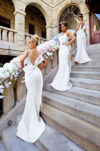 Portia and Scarlett Ellie Gown #10 Olive thumbnail