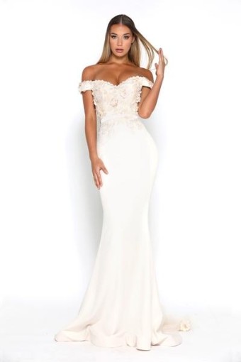 Portia and Scarlett Adriana Gown #4 default Ice thumbnail