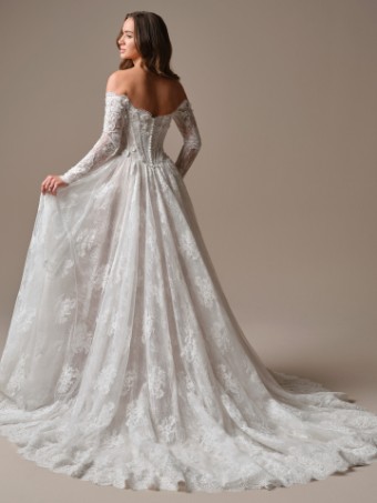 Maggie Sottero Kitaro #3 All Ivory (gown with Ivory Illusion) thumbnail