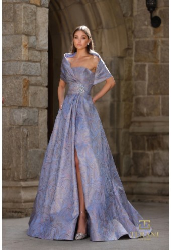 Terani 261M6453 #2 Seafoam Blush Rose Blue Rose thumbnail