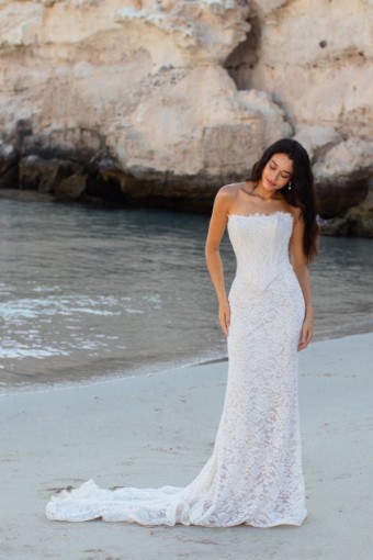 Wilderly Bride F408B- Perla bodice #0 default Nude/Ivory thumbnail