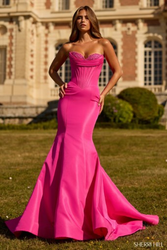 Sherri Hill 57626 #0 default Light Blue Bright Pink thumbnail