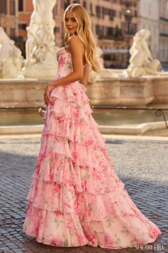 Sherri Hill 57820 #1 default Pink Print thumbnail
