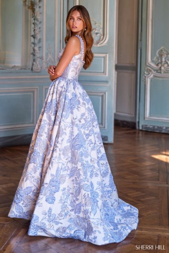 Sherri Hill 57731 #1 default Ivory/Light Blue thumbnail