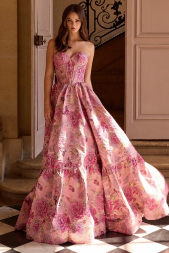 Sherri Hill 57754 #0 default Pink/Red thumbnail