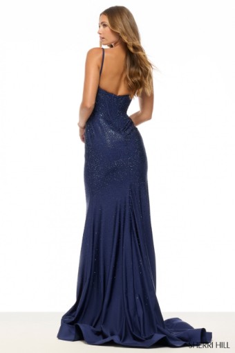 Sherri Hill 57663 #1 default Navy thumbnail