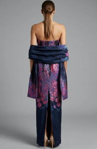 Jovani 46259 #2 Navy Fuschia thumbnail