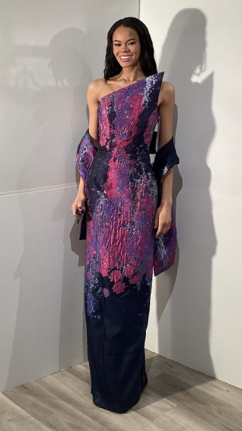 Jovani 46259 #0 default Navy Fuschia thumbnail