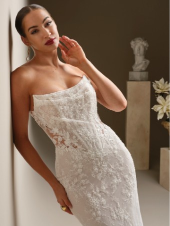 Sottero and Midgley Dublin #3 Ivory (gown with Ivory Illusion) thumbnail