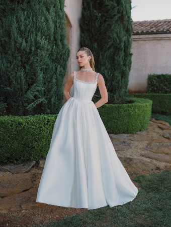 Allure Bridals A1497 #0 default Diamond White/Champagne/Nude/Silver thumbnail