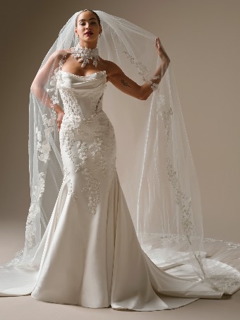 Sottero and Midgley Burke  Unlined bodice #2 All Ivory thumbnail