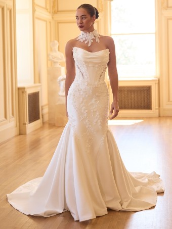 Sottero and Midgley Burke  Unlined bodice #0 default All Ivory thumbnail