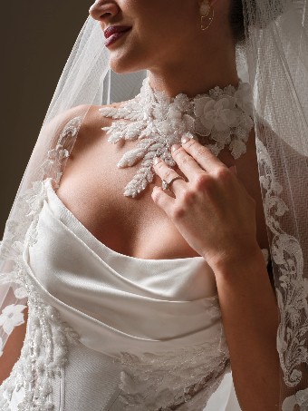 Sottero and Midgley Burke  Unlined bodice #7 default All Ivory thumbnail