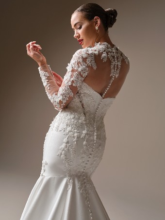 Sottero and Midgley Burke  Unlined bodice #5 All Ivory thumbnail